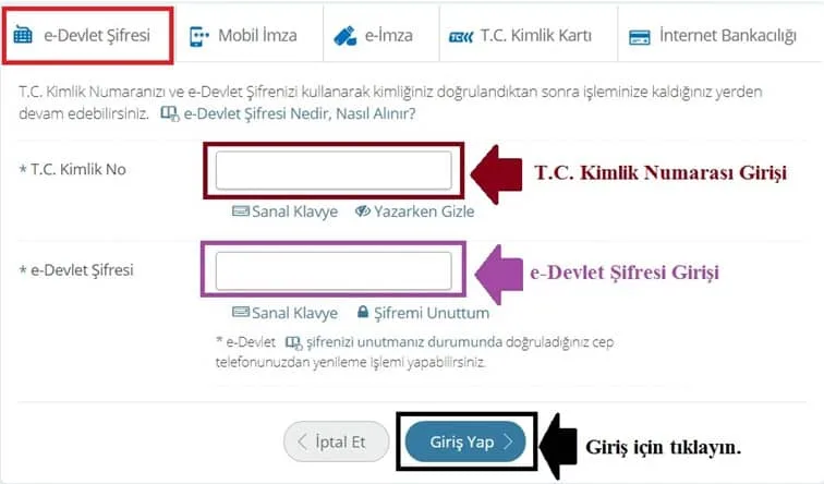 sgk borç sorgulama giriş edevlet