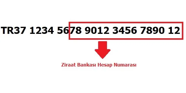 Ziraat Bankası IBAN Numarası Öğrenme 8