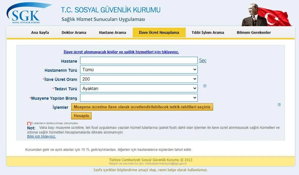 SGK Anlaşmalı Özel Hastanelerin Tam Listesi
