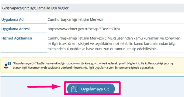 Cimer Başvuru Sorgulama Şikayet Hattı 7