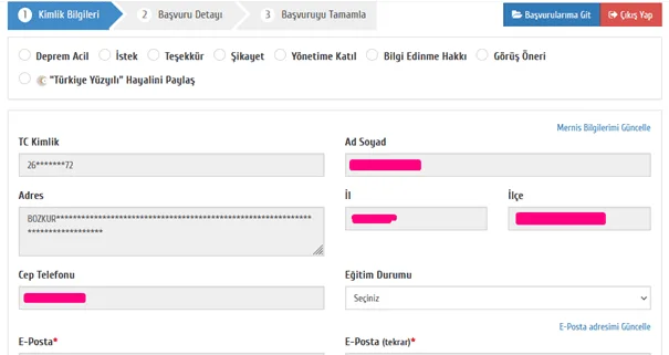 Cimer Başvuru Sorgulama Şikayet Hattı 8