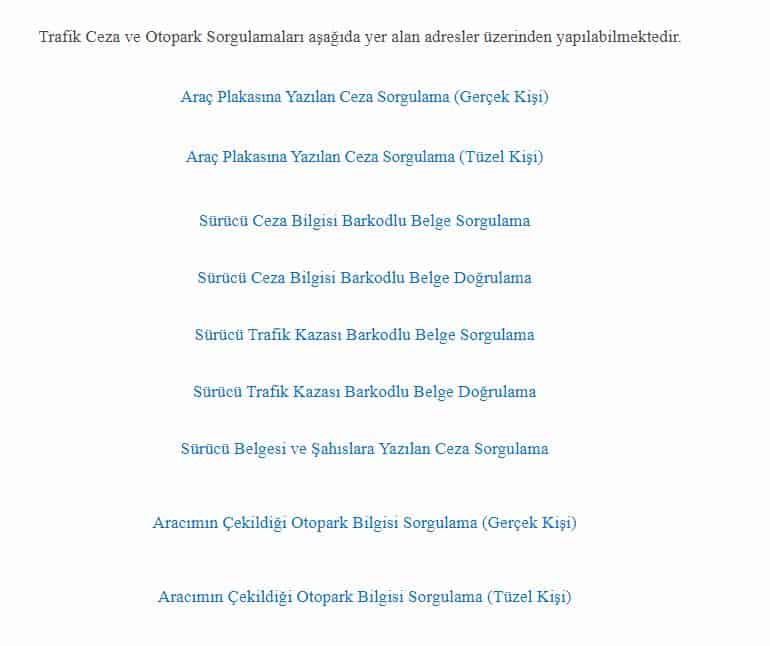 Plakadan Eds Radar Ve Hiz Cezasi Sorgulama 2021