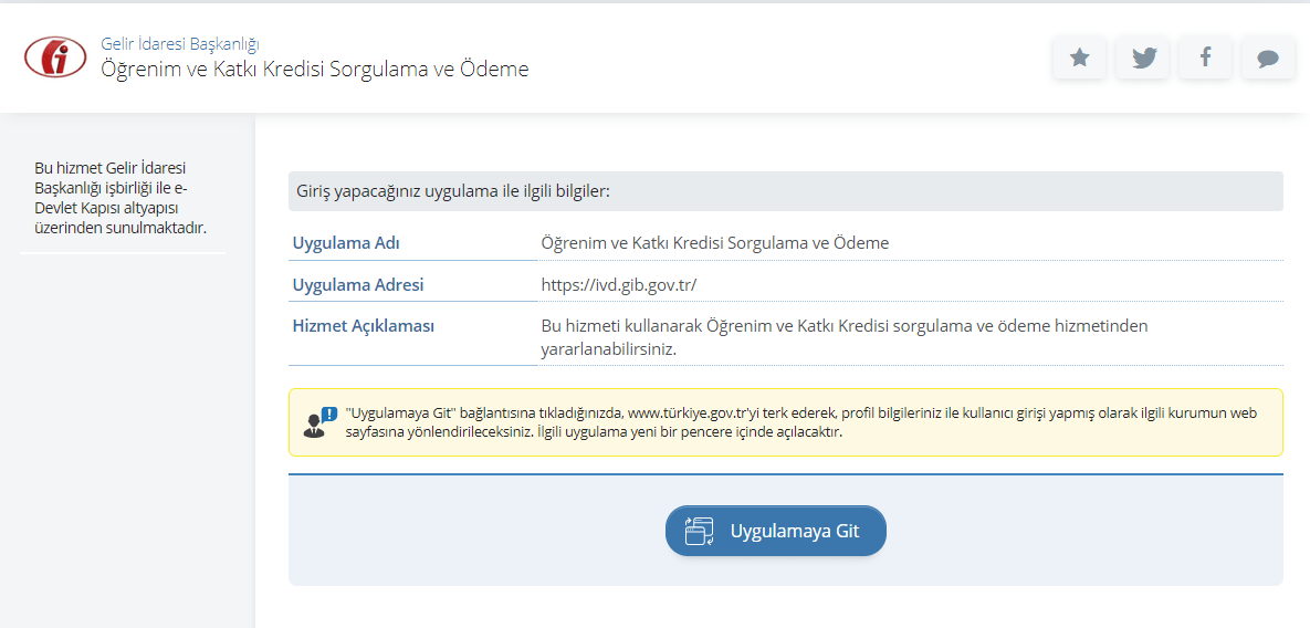 e-devlet kyk sorgulama ekranı